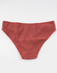 FULL TILT Ribbed Rust Panties image number 2