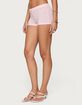 EDIKTED Lovina Textured Striped Micro Shorts image number 4