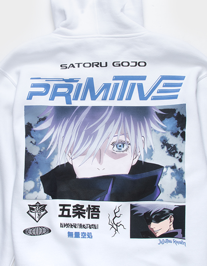 PRIMITIVE x Jujutsu Kaisen Satoru Gojo Mens Hoodie image number 2