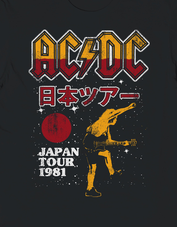AC/DC Japan Tour 1981 Unisex Tee Alternative Image