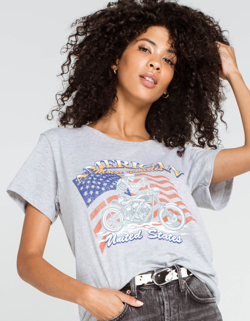 FULL TILT Classic Skeleton Womens Tee image number 1