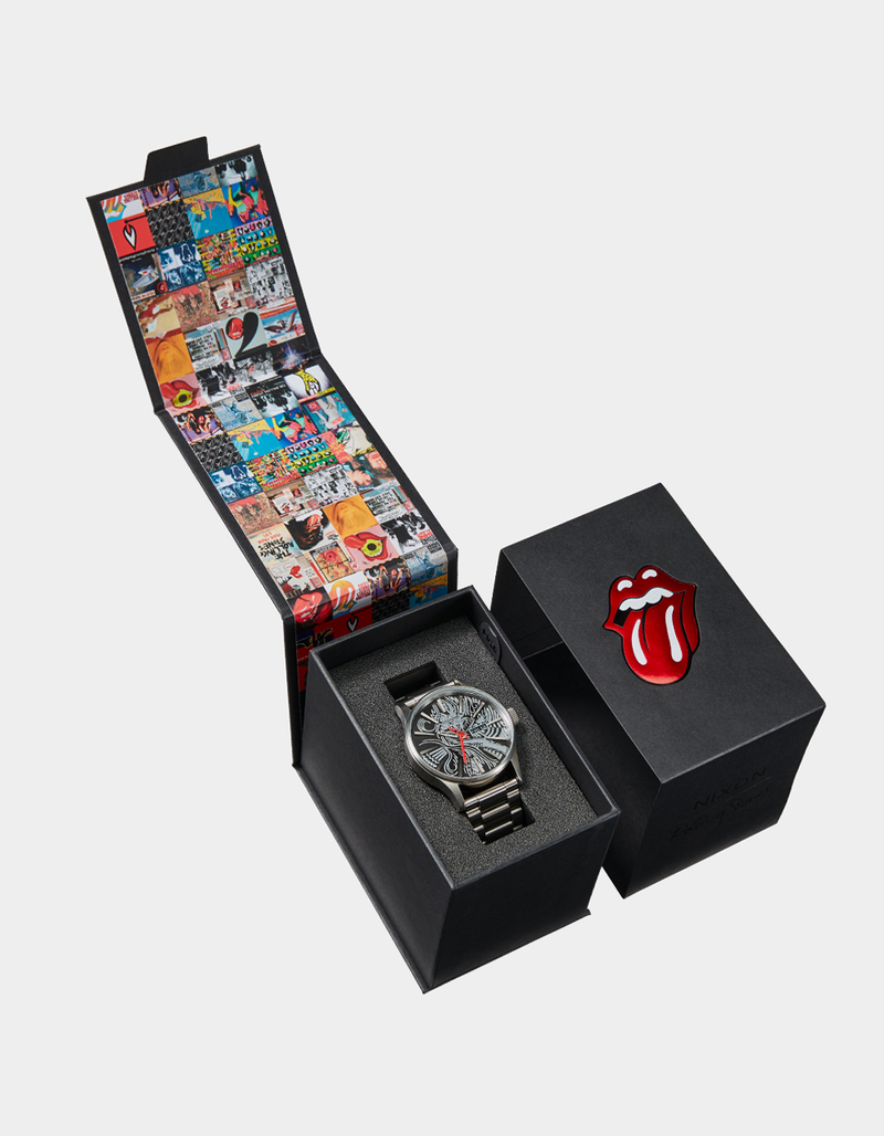 NIXON x Rolling Stones Sentry Stainless Steel Watch image number 5