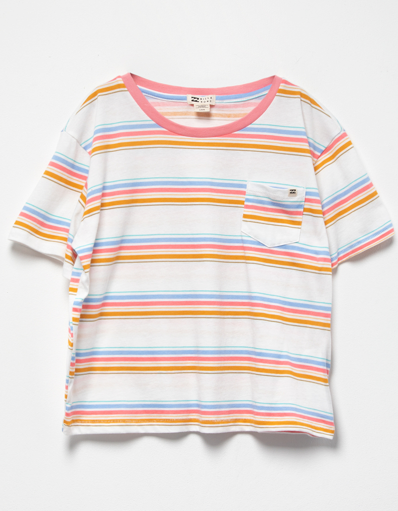 BILLABONG Surf Days Girls Striped Tee image number 0