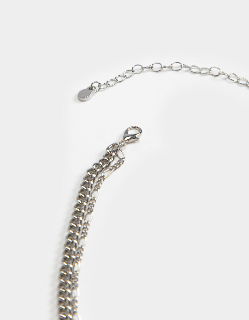 FULL TILT Layered Dice & Lock Necklace image number 2