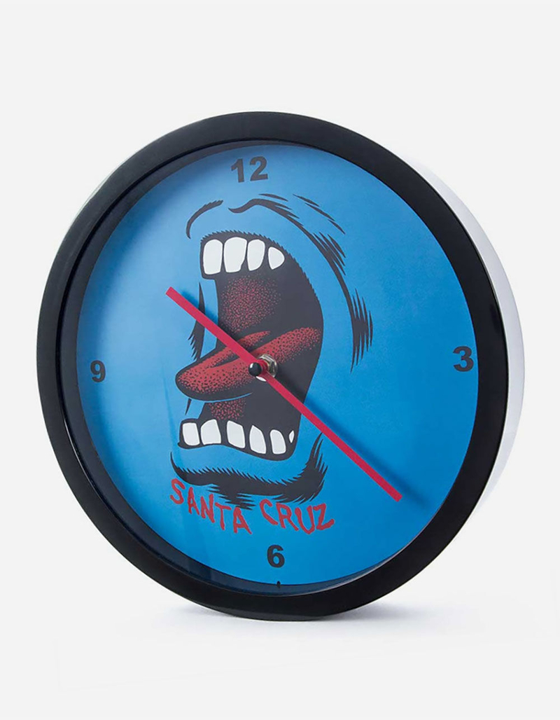 SANTA CRUZ Screaming Hand Clock image number 0