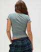 TILLYS Bow Picot Trim Womens Top image number 4