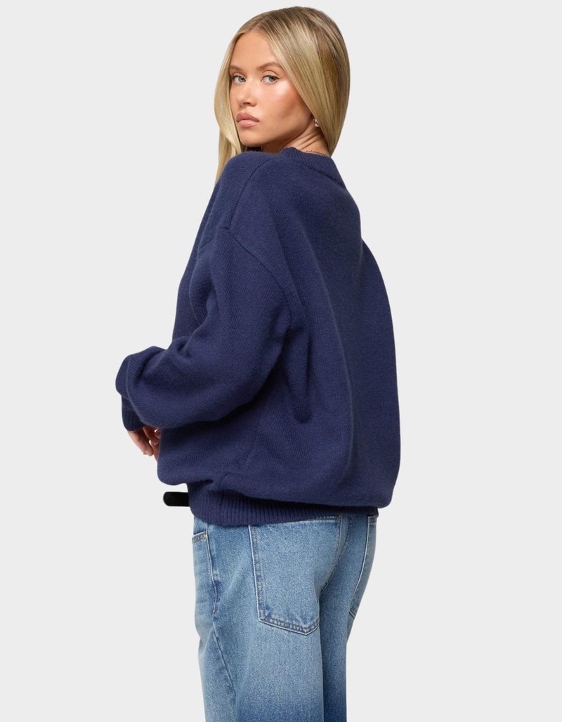 EDIKTED Don't Be Shellfish Knit Sweater image number 2