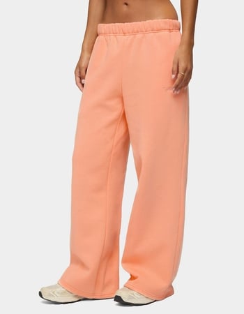 EDIKTED Basic Girl Wide Leg Edikted Sweatpants Alternative Image