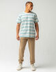 RSQ Relaxed Stripe Mens T-Shirt image number 5