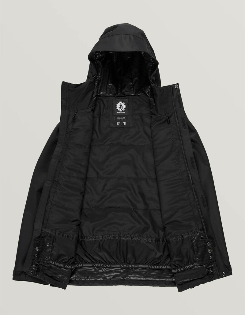 VOLCOM 17Forty Insulated Mens Black Snow Jacket image number 2