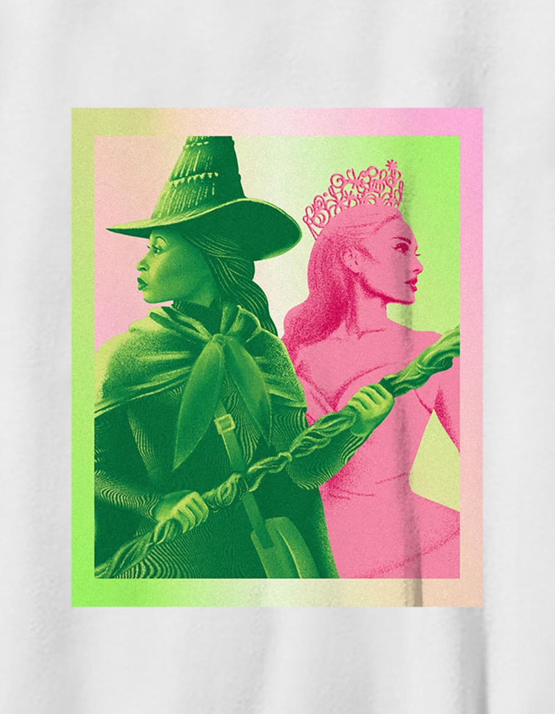 WICKED Elphaba And Glinda Block Unisex Kids Tee - WHITE - XL | Tillys