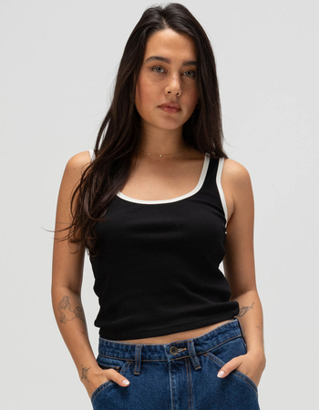BRIXTON Ringer Organic Womens Tank Top Primary Image