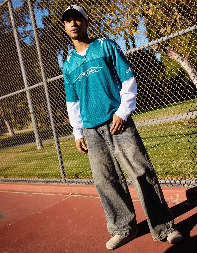 RSQ Mens Ultra Baggy Jeans image number 8
