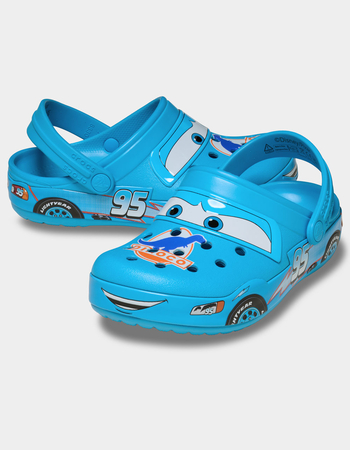 CROCS Disney Pixar Cars Lightning McQueen Dinoco Crocband&trade; Kids Clogs Primary Image