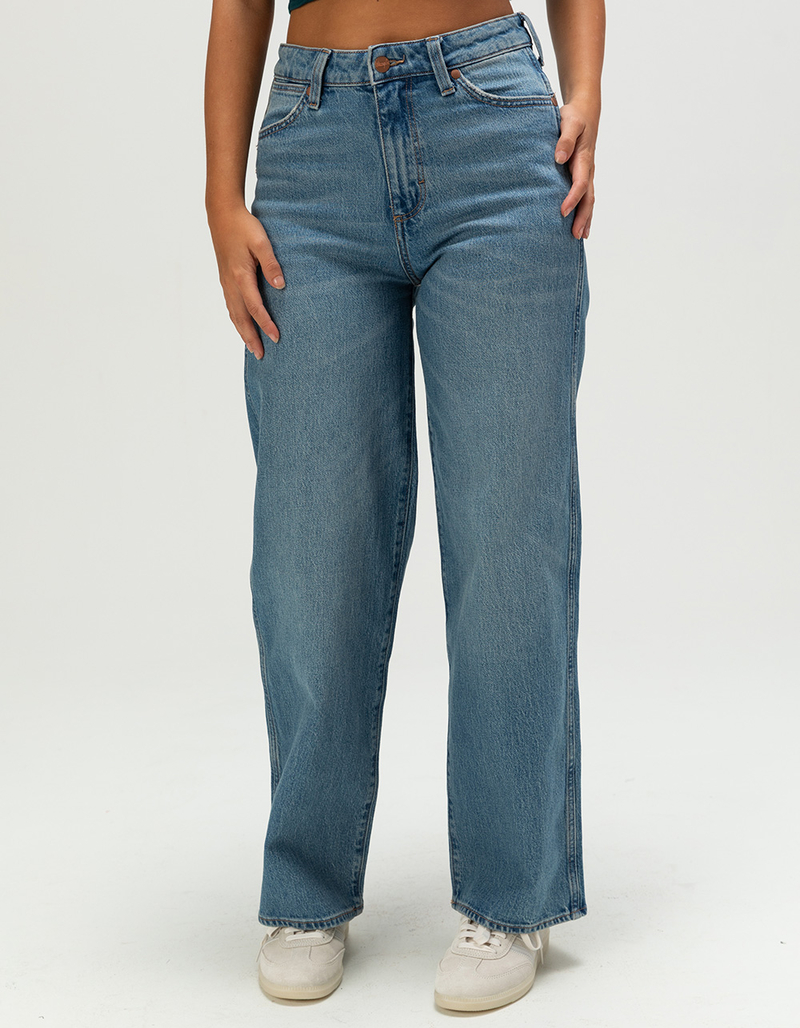 WRANGLER Mid Rise Womens Loose Straight Jeans image number 1