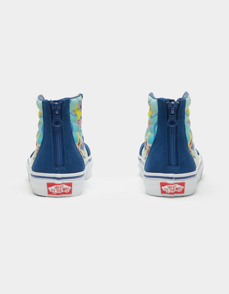 VANS x SpongeBob SquarePants Best Buddies 4 Life Sk8-Hi Zip Kids Shoes image number 3