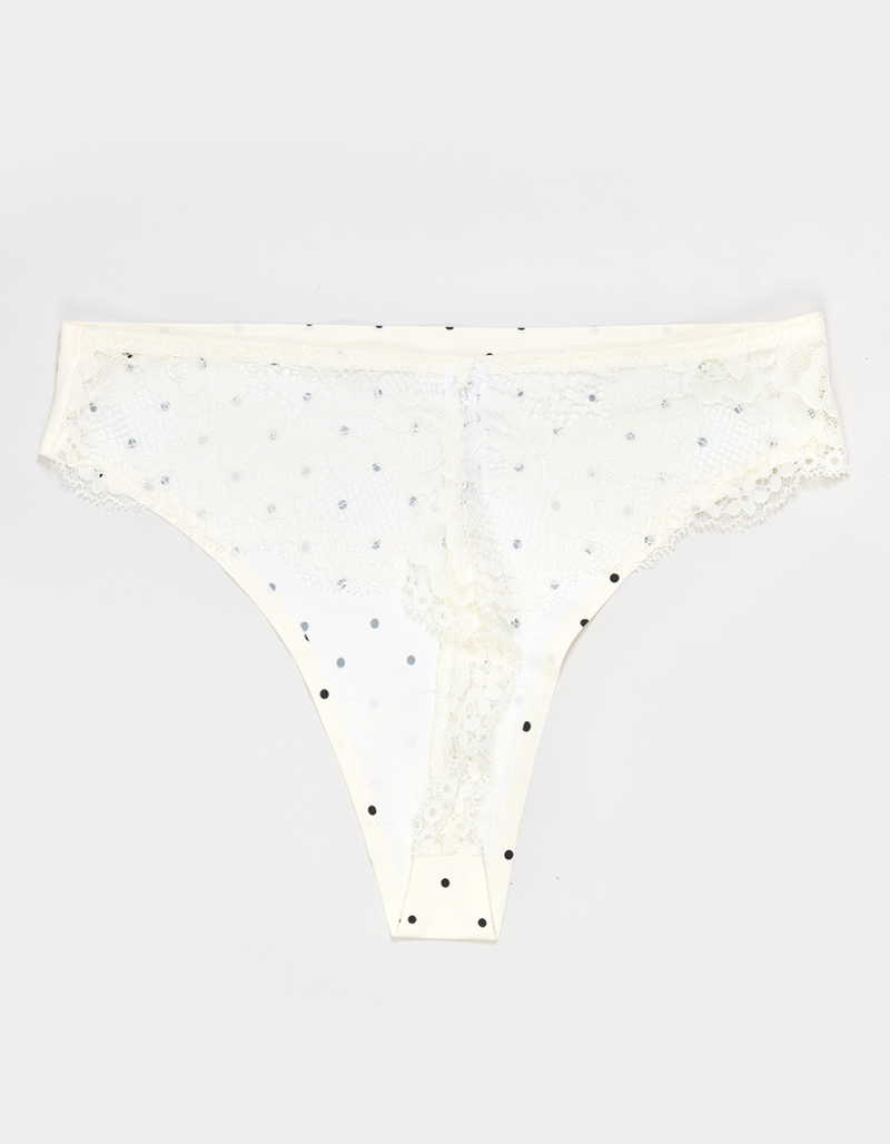 FULL TILT Lace Thong image number 1