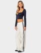EDIKTED Remy Ribbon Track Pants image number 4