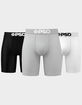 PSD Solids 3 Pack Mens Boxer Briefs image number 1