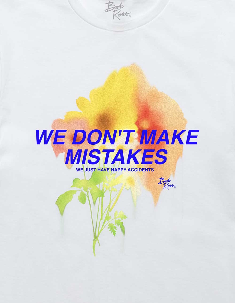 BOB ROSS No Mistakes Unisex Tee image number 1