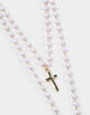 FULL TILT Lariat Pearl/Cross Necklace image number 3