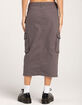 RSQ Womens Mid Rise Cargo Midi Skirt image number 4