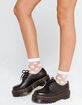 Sheer Polka Dot Womens Ankle Socks image number 2