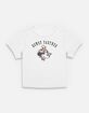 DISNEY Howdy Mickey Womens Baby Tee image number 1