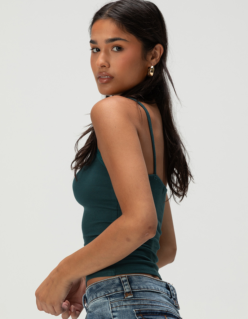 TILLYS Womens Lace Trim Cami image number 2