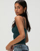 TILLYS Womens Lace Trim Cami image number 3