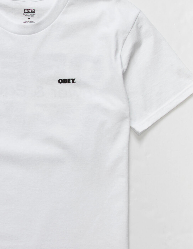 OBEY Power & Equality Mens T-Shirt image number 3