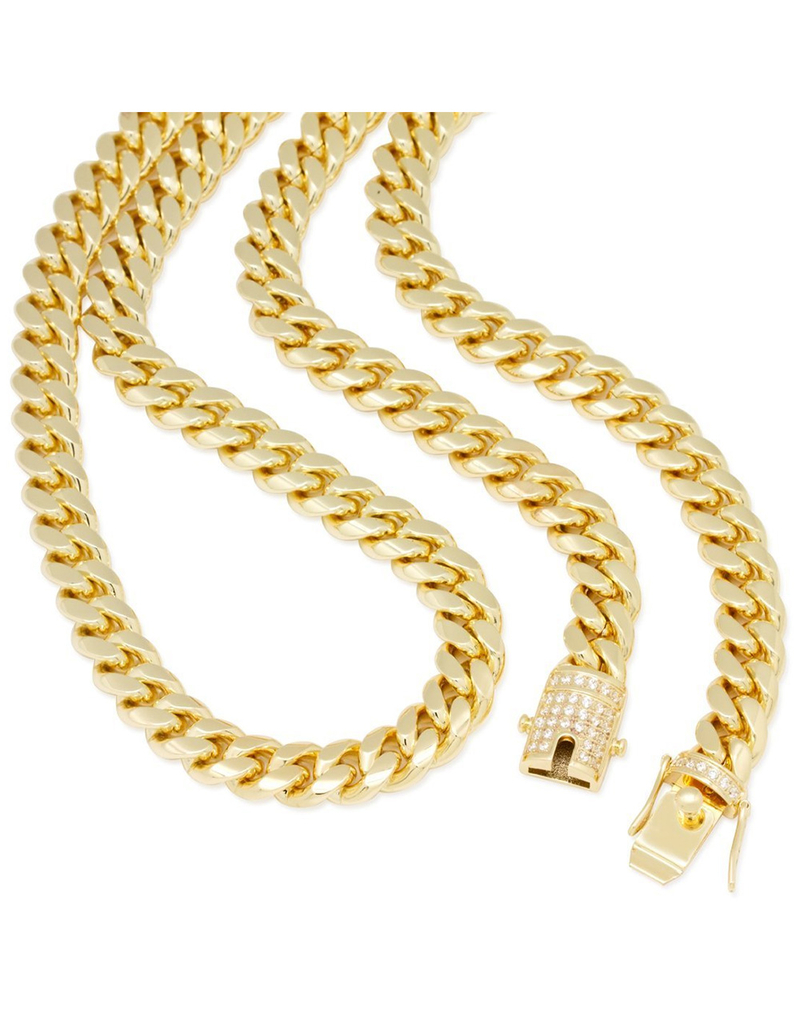 KING ICE 10mm Miami Cuban Link 24" Chain  image number 2
