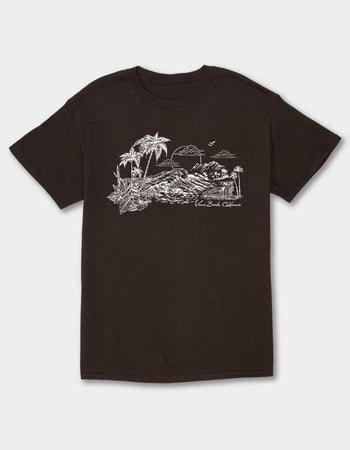 VENICE BEACH Sunset Distressed Unisex Tee Primary Image
