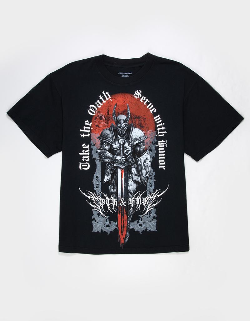 OATH & HONOR Knight Of Honor Mens Boxy Tee image number 0