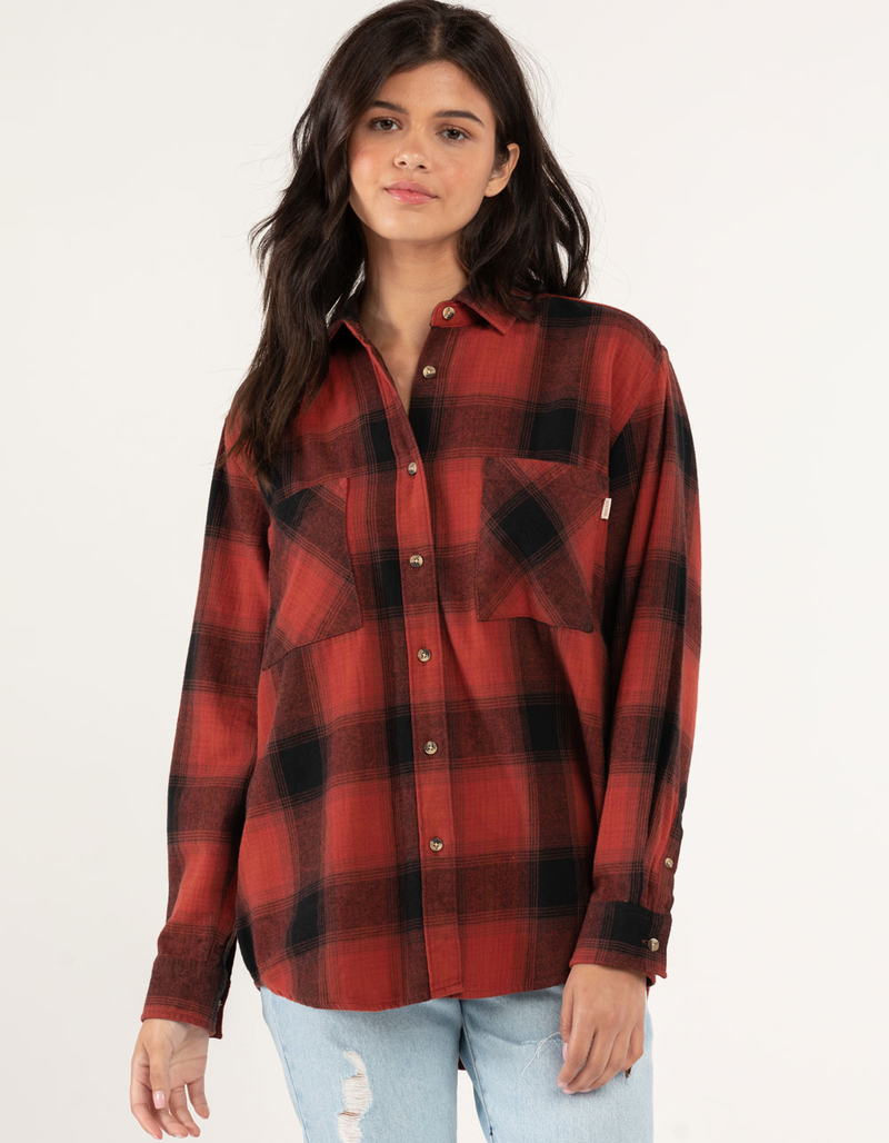 BRIXTON Bowery Womens Oversized Flannel  image number 0
