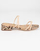 CIRCUS BY SAM EDELMAN Jay Womens Tan & Snake Print Sandals image number 2