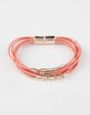FULL TILT Magnetic Cord Blush Bracelet image number 1