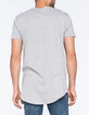 ELWOOD Curved Hem Mens Tall Tee image number 4