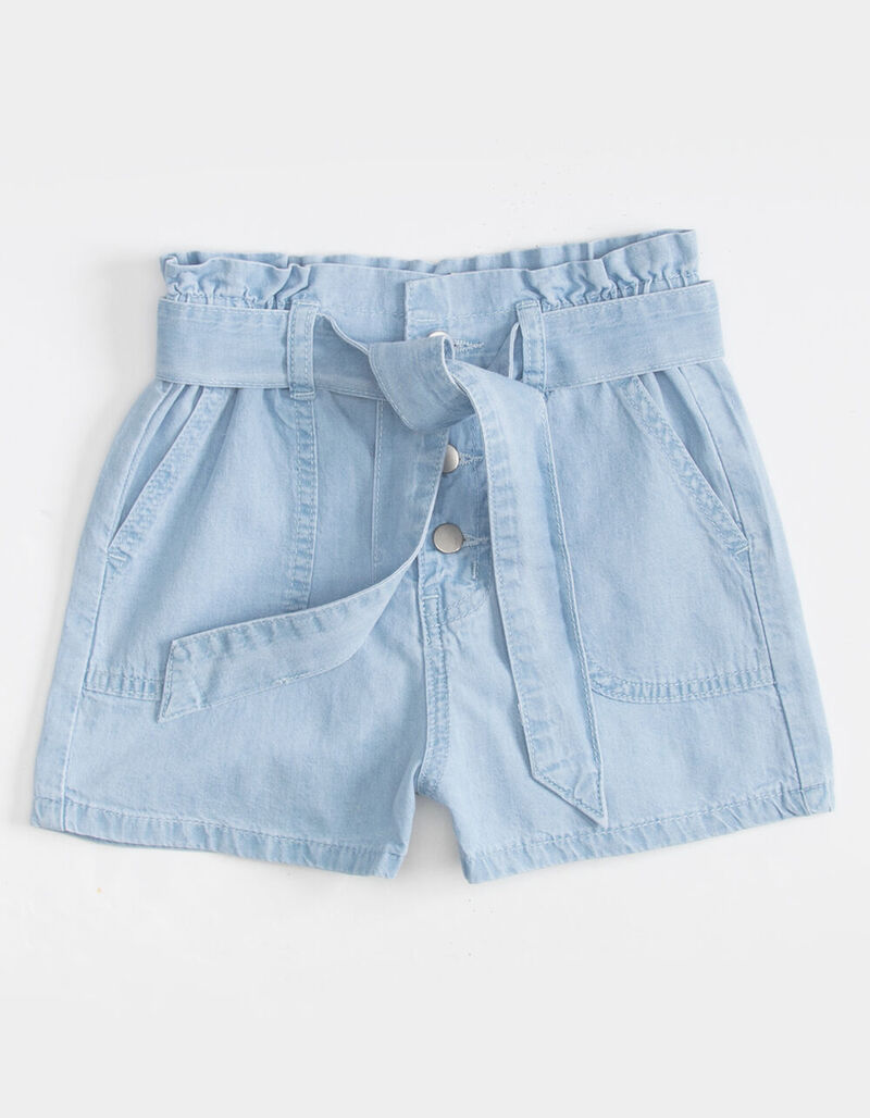 HAYDEN Belted Paperbag Girls Shorts - LTWSH - 414181590