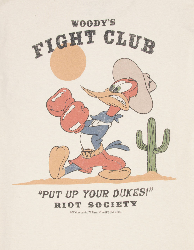 RIOT SOCIETY Woody's Fight Club Mens Tee image number 2