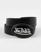 VON DUTCH Enamel Plaque Buckle Belt  image number 1