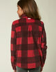 O'NEILL Bluff Plaid Girls Black/Red Top image number 5