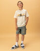 RSQ Boys Embroidered Baggy Utility Jorts image number 1