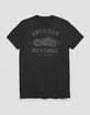 AMERICAN Moto Garage Unisex Tee image number 1