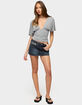 EDIKTED Betee Flutter Plunge Neck Top image number 4