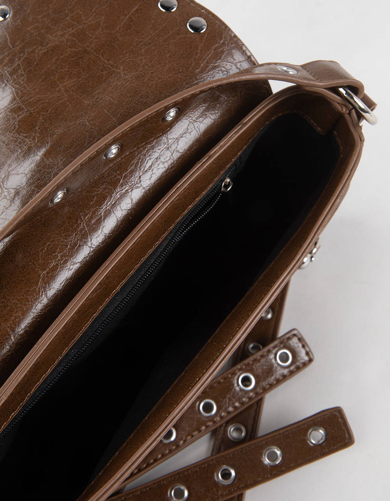 Studded Buckle Shoulder Bag image number 3