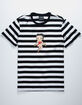 HUF x Betty Boop Stripe Betty Boop Mens T-Shirt image number 1