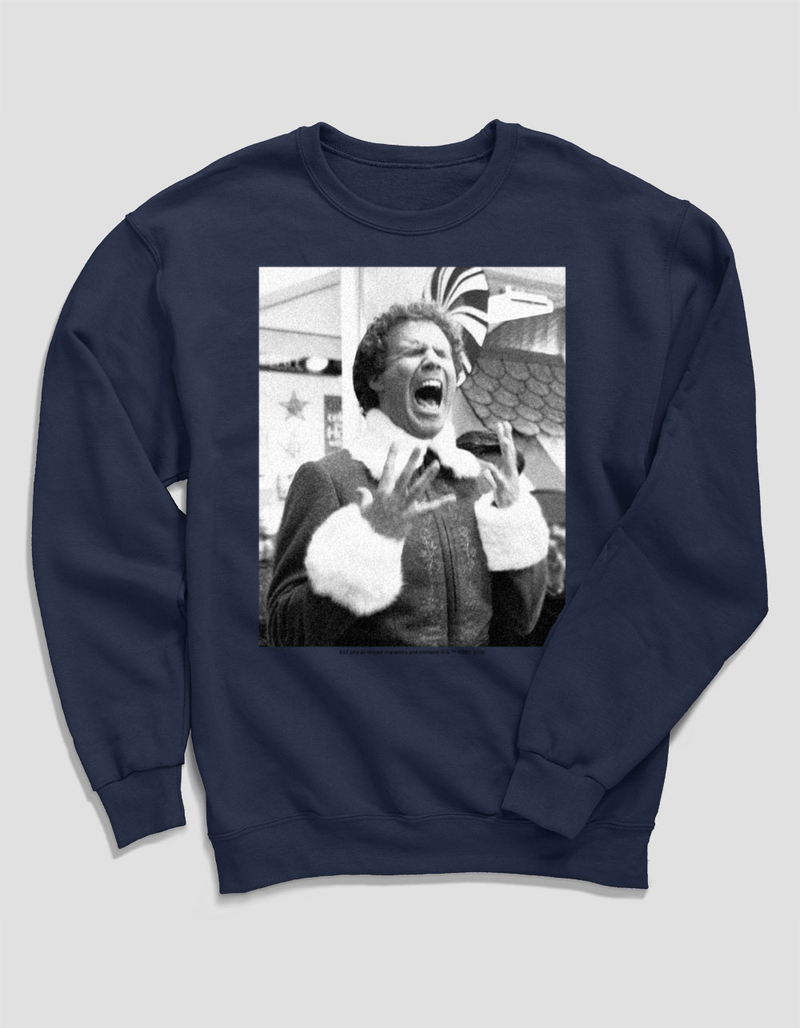 ELF Screaming Buddy Unisex Crewneck Sweatshirt image number 0
