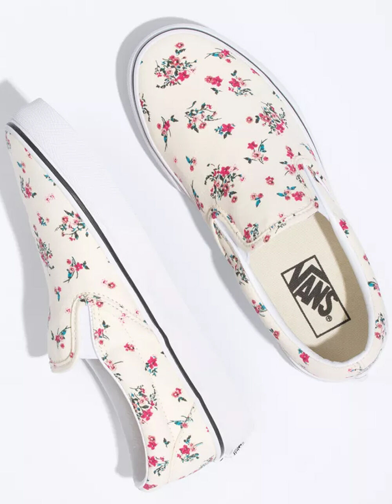 VANS Ditsy Floral Classic Slip-On Womens Shoes image number 2