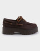 TIMBERLAND Stone Street Womens Platform Boat Shoes image number 1